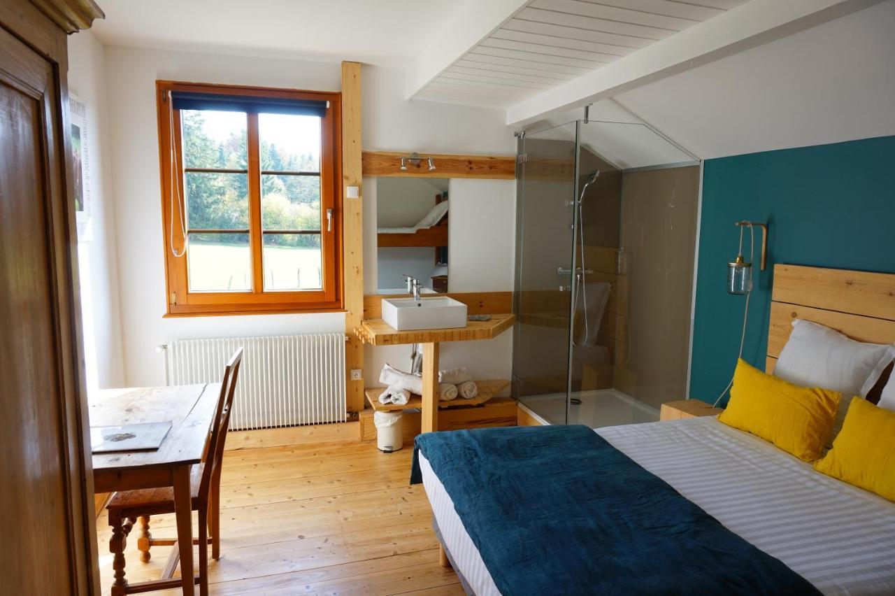 Auberge de la Perdrix Hauterive-la-Fresse Exterior foto